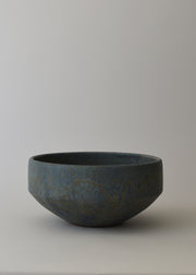 Large Architectural Bowl in Lake Blue - Victoria Morris